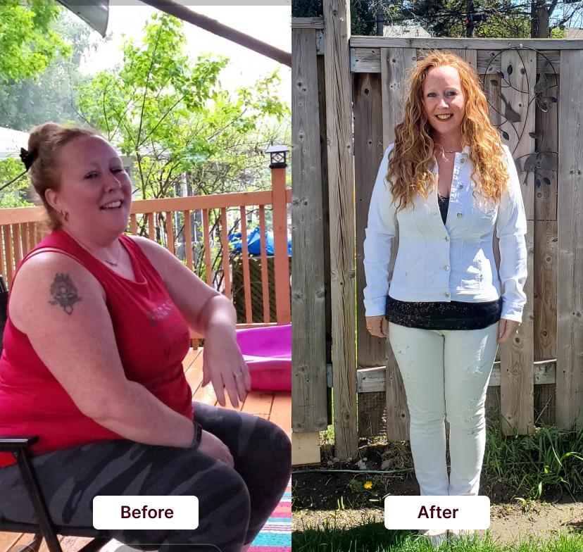 Alice 40*,  <span>lost 84lbs</span>